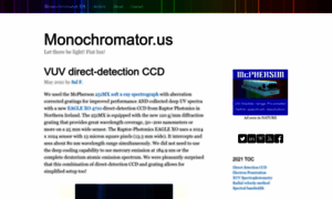 Monochromator.us thumbnail