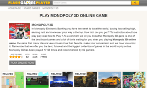 Monopoly.flashgamesplayer.com thumbnail