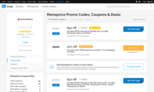Monoprice.bluepromocode.com thumbnail