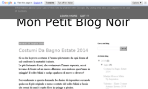 Monpetitblognoir.blogspot.it thumbnail