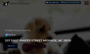 Monroeanimalhospital.com thumbnail