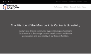 Monroeartscenter.com thumbnail