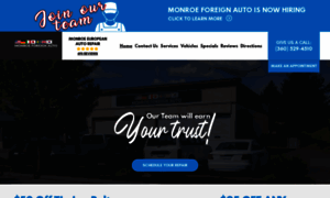 Monroeforeignautorepair.com thumbnail