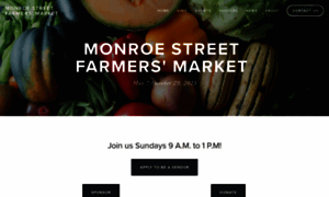 Monroestreetfarmersmarket.org thumbnail