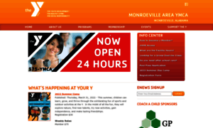 Monroevilleareaymca.org thumbnail