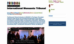 Monsanto-tribunal.org thumbnail