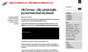 Monserveurperso.com thumbnail