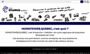 Monsiteweb.quebec thumbnail