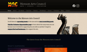 Monsonartscouncil.org thumbnail