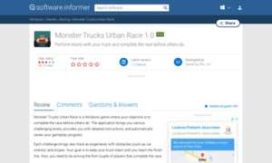 Monster-trucks-urban-race.software.informer.com thumbnail