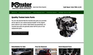 Monsterautowreckers.com thumbnail