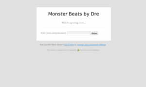 Monsterbeatsaudio.com thumbnail