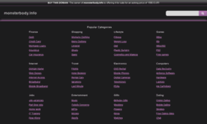 Monsterbody.info thumbnail