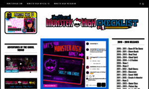 Monsterhighchecklist.com thumbnail