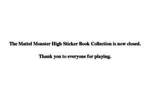 Monsterhighstickers.com thumbnail