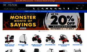 Monsterscooterparts.com thumbnail