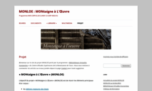 Montaigne.univ-tours.fr thumbnail