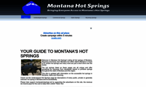 Montanahotsprings.net thumbnail