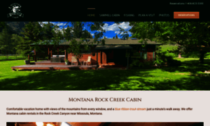 Montanarockcreekcabin.com thumbnail