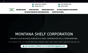 Montanashelfcorporation.com thumbnail