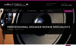 Montebellospeakerrepair.com thumbnail