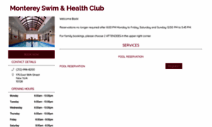 Monterey-swim-health-club.appointedd.com thumbnail