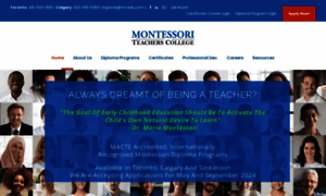 Montessoriteacherscollege.com thumbnail