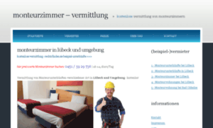 Monteurunterkunft-vermittlung.de thumbnail