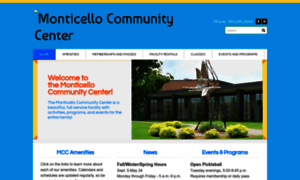 Monticellocommunitycenter.com thumbnail