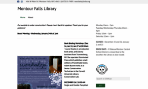 Montourfallslibrary.org thumbnail