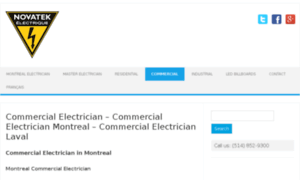 Montreal-commercial-electrician.ca thumbnail