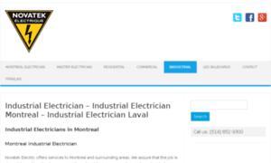Montreal-industrial-electrician.ca thumbnail