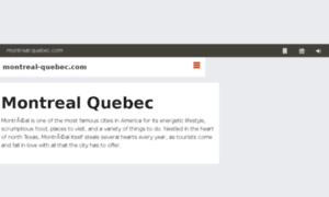 Montreal-quebec.com thumbnail