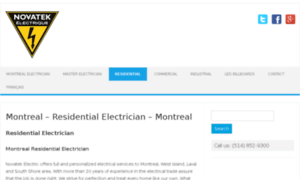 Montreal-residential-electrician.ca thumbnail