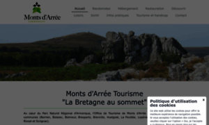 Montsdarreetourisme.bzh thumbnail