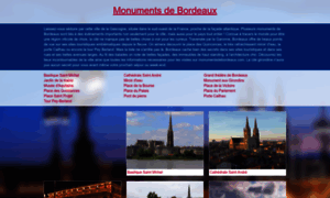 Monumentsdebordeaux.com thumbnail