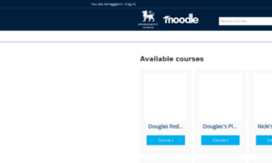Moodle-test.merit.edu thumbnail