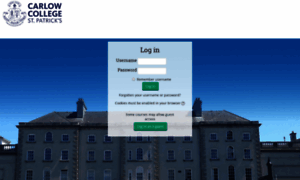 Moodle.carlowcollege.ie thumbnail