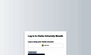 Moodle.clarke.edu thumbnail