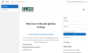 Moodle.elms.edu thumbnail