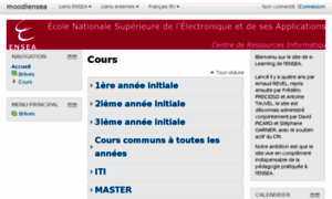 Moodle.ensea.fr thumbnail