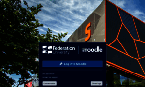 Moodle.federation.edu.au thumbnail