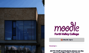 Moodle.forthvalley.ac.uk thumbnail