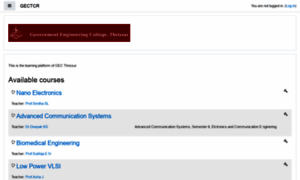 Moodle.gectcr.ac.in thumbnail