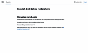 Moodle.heinrich-boell-schule.de thumbnail