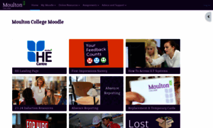 Moodle.moulton.ac.uk thumbnail