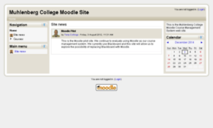 Moodle.muhlenberg.edu thumbnail