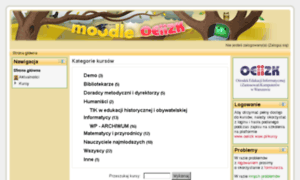 Moodle.oeiizk.edu.pl thumbnail