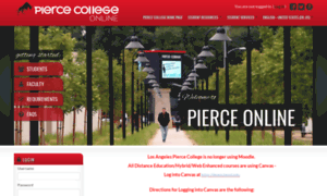 Moodle.piercecollege.edu thumbnail