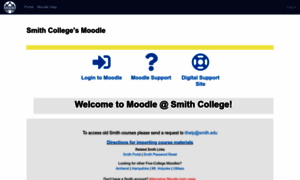 Moodle.smith.edu thumbnail